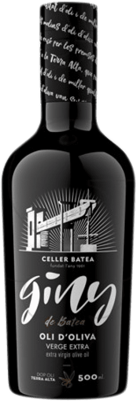 8,95 € Envío gratis | Aceite de Oliva Celler de Batea Giny España Botella Medium 50 cl