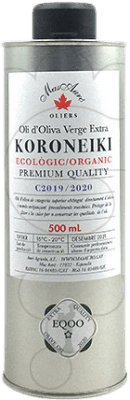 14,95 € Free Shipping | Olive Oil Mas Auró Koroneiki D.O. Empordà Catalonia Spain Medium Bottle 50 cl