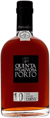 22,95 € Free Shipping | Fortified wine Quinta da Gaivosa Tawny I.G. Porto Douro Portugal Touriga Franca, Touriga Nacional, Tinta Cão, Tinta Barroca 10 Years Medium Bottle 50 cl