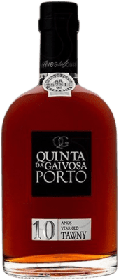 23,95 € Бесплатная доставка | Креплёное вино Quinta da Gaivosa Tawny I.G. Porto Дора Португалия Touriga Franca, Touriga Nacional, Tinta Cão, Tinta Barroca 10 Лет бутылка Medium 50 cl