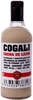 8,95 € Бесплатная доставка | Ликер крем Nor-Iberica de Bebidas Cogali Испания бутылка 70 cl