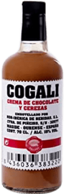 Crema de Licor Nor-Iberica de Bebidas Cogali Chocolate y Cerezas 70 cl