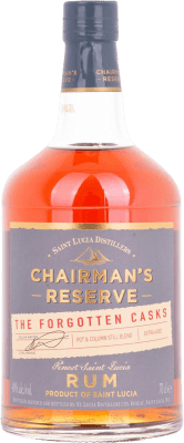 33,95 € Kostenloser Versand | Rum Saint Lucia Chariman's The Forgotten Cask — Fass XA Extra Añejo — Extra Gereift, Reserve — Gereift St. Lucia 70 cl