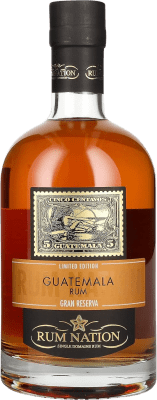 67,95 € Envio grátis | Rum Rum Nation Guatemala Extra Añejo Grande Reserva Guatemala Garrafa 70 cl