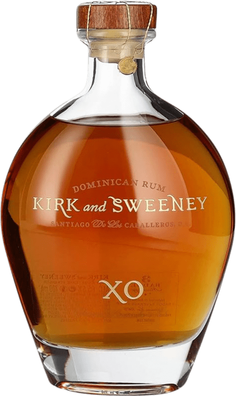 273,95 € Free Shipping | Rum 3 Badge Kirk & Sweeney XA Extra Añejo — Extra Aged, XO Extra Old Dominican Republic 70 cl