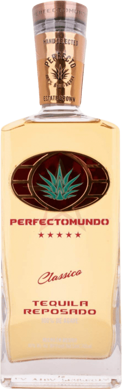 39,95 € Spedizione Gratuita | Tequila PerfectoMundo Reposado Messico Bottiglia 70 cl