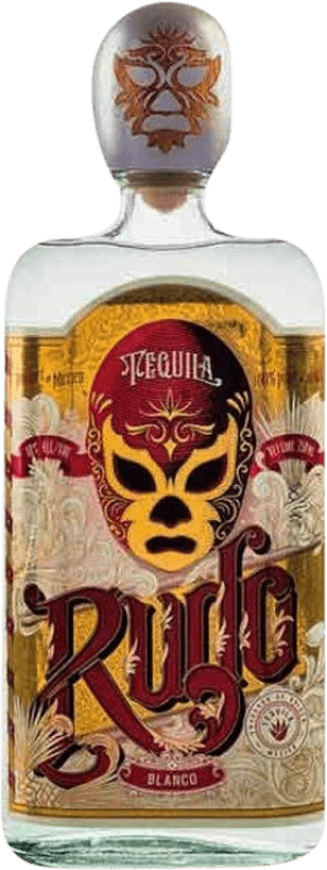 21,95 € Envio grátis | Tequila Tecnico Tequila Rudo Blanco México Garrafa 70 cl