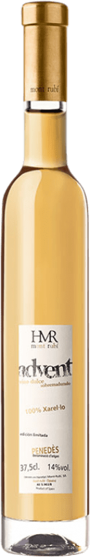 38,95 € Kostenloser Versand | Verstärkter Wein Mont-Rubí Advent D.O. Penedès Katalonien Spanien Xarel·lo Halbe Flasche 37 cl