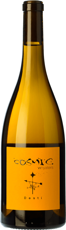 14,95 € Free Shipping | White wine Còsmic Destí Muscat Joven D.O. Catalunya Catalonia Spain Muscat Bottle 75 cl
