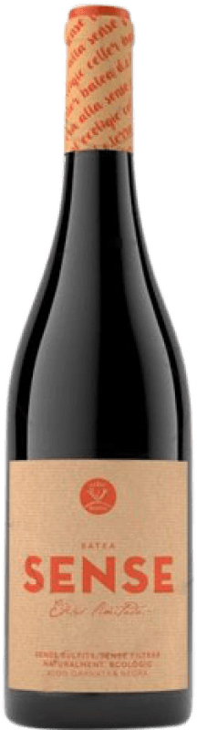 10,95 € 免费送货 | 红酒 Celler de Batea Sense Tinto 年轻的 D.O. Terra Alta 加泰罗尼亚 西班牙 Grenache 瓶子 75 cl