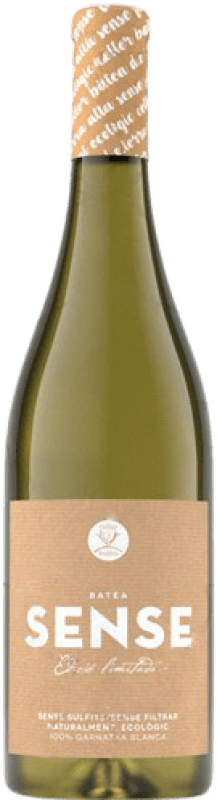 12,95 € Envio grátis | Vinho Branco Celler de Batea Sense Jovem D.O. Terra Alta Catalunha Espanha Garnacha — Grenache Garrafa 75 cl