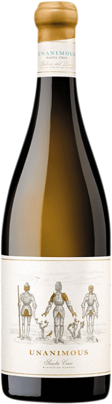 27,95 € Envío gratis | Vino blanco Trespiedras Unanimous Santa Cruz D.O. Ribera del Duero Castilla y León España Albillo Botella 75 cl