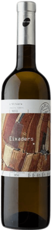 13,95 € Envio grátis | Vinho branco L'Olivera Eixaders Jovem D.O. Costers del Segre Catalunha Espanha Chardonnay Garrafa 75 cl