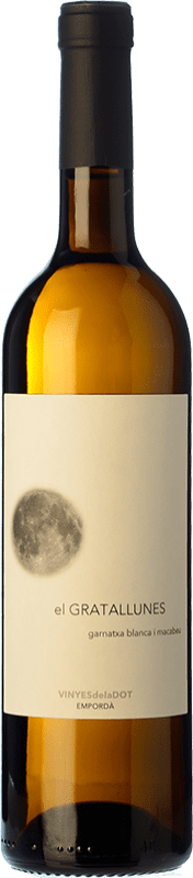 13,95 € 免费送货 | 白葡萄酒 Vinyes de La Dot El Gratallunes 年轻的 D.O. Empordà 加泰罗尼亚 西班牙 Garnacha — 歌海娜, Macabeo — 马卡贝奥 75 cl