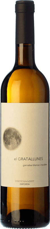 12,95 € 免费送货 | 白酒 Vinyes de La Dot El Gratallunes 年轻的 D.O. Empordà 加泰罗尼亚 西班牙 Grenache White, Macabeo 瓶子 75 cl