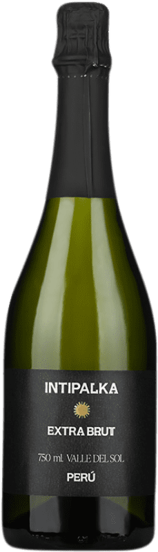 23,95 € Envío gratis | Espumoso blanco Viñas Queirolo Intipalka Extra Brut Perú Pinot Negro, Chardonnay Botella 75 cl