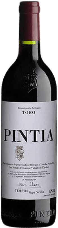 495,95 € Kostenloser Versand | Rotwein Pintia D.O. Toro Kastilien und León Spanien Tempranillo Doppelmagnum Jeroboam-Flasche 3 L