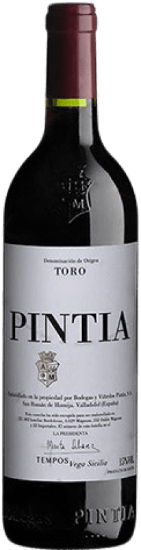 382,95 € Kostenloser Versand | Rotwein Pintia D.O. Toro Kastilien und León Spanien Tempranillo Jeroboam-Doppelmagnum Flasche 3 L