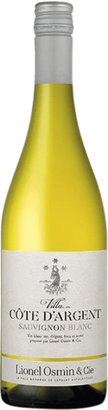 11,95 € Envio grátis | Vinho branco Lionel Osmin Villa Côte d'Argent França Sauvignon Branca Garrafa 75 cl