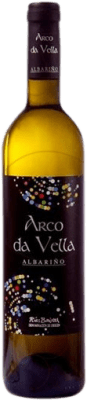 7,95 € Бесплатная доставка | Белое вино Carsalo Arco da Vella Молодой D.O. Rías Baixas Галисия Испания Albariño бутылка 75 cl
