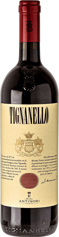 518,95 € 免费送货 | 红酒 Antinori Tignanello I.G.T. Toscana 托斯卡纳 意大利 Cabernet Sauvignon, Sangiovese, Cabernet Franc 瓶子 Magnum 1,5 L