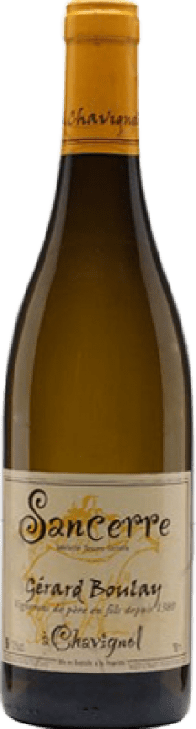 26,95 € Envío gratis | Vino blanco Gérard Boulay Crianza A.O.C. Sancerre Loire Francia Sauvignon Blanca Botella 75 cl