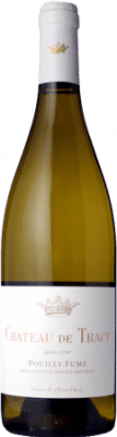 25,95 € Envio grátis | Vinho branco Château de Tracy Jovem A.O.C. Blanc-Fumé de Pouilly Loire França Sauvignon Branca Garrafa 75 cl