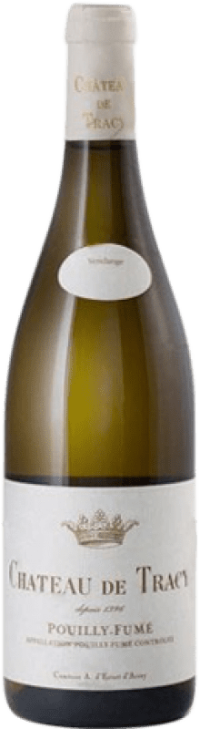 25,95 € Envío gratis | Vino blanco Château de Tracy Joven A.O.C. Blanc-Fumé de Pouilly Loire Francia Sauvignon Blanca Botella 75 cl