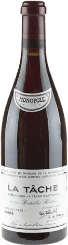 4 816,95 € Free Shipping | Red wine Romanée-Conti La Tache 2008 A.O.C. Côte de Nuits Burgundy France Pinot Black Bottle 75 cl