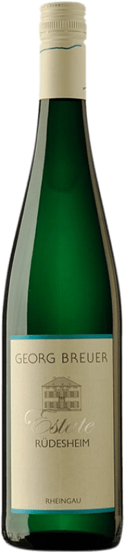 19,95 € Бесплатная доставка | Белое вино Georg Breuer Auslese старения Q.b.A. Rheingau Германия Riesling бутылка 75 cl