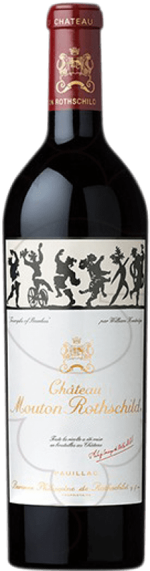 1 061,95 € Envío gratis | Vino tinto Château Mouton-Rothschild A.O.C. Pauillac Burdeos Francia Merlot, Cabernet Sauvignon, Cabernet Franc, Petit Verdot Botella 75 cl