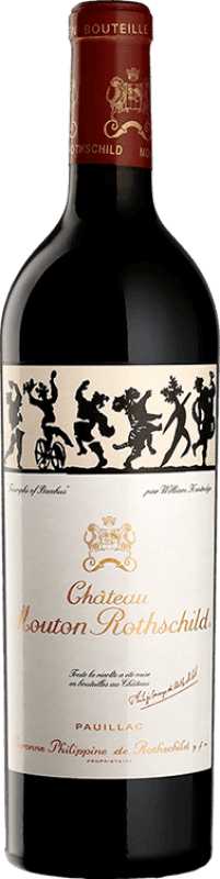 1 109,95 € Free Shipping | Red wine Château Mouton-Rothschild A.O.C. Pauillac Bordeaux France Merlot, Cabernet Sauvignon, Cabernet Franc, Petit Verdot Bottle 75 cl