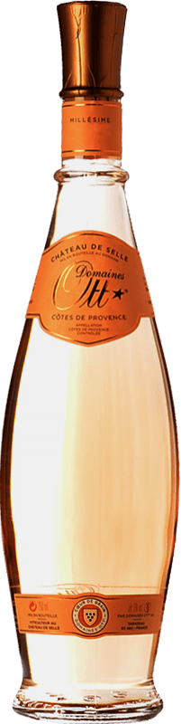 403,95 € Spedizione Gratuita | Vino Rosato Domaines Ott Château de Selle Giovane A.O.C. Côtes de Provence Provenza Francia Syrah, Garnacha — Grenache, Cabernet Sauvignon, Cinsault Bottiglia Jeroboam-Doppio Magnum 3 L