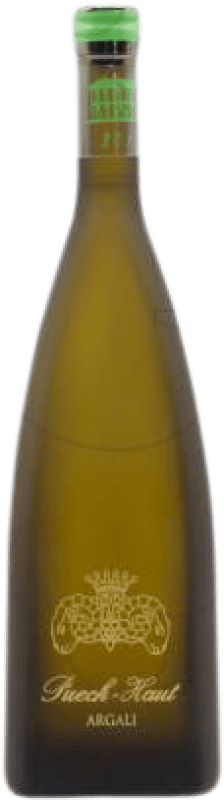 19,95 € Kostenloser Versand | Weißwein Château Puech-Haut Argali Blanco Jung A.O.C. Côtes du Roussillon Languedoc-Roussillon Frankreich Muskat, Sauvignon Weiß, Vermentino Flasche 75 cl