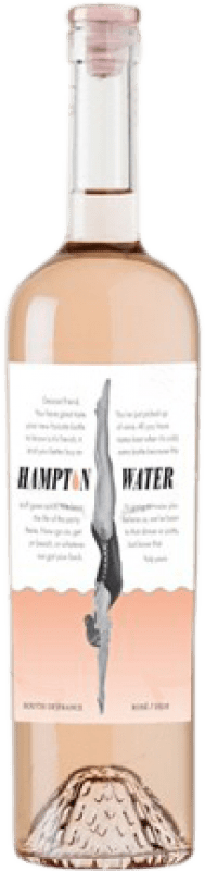 6,95 € Free Shipping | Rosé wine Gérard Bertrand Jon Bon Jovi Hampton Water Young I.G.P. Vin de Pays Languedoc Languedoc France Syrah, Grenache, Monastrell, Cinsault Half Bottle 37 cl