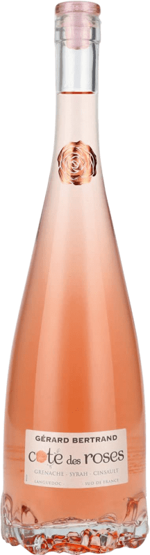 13,95 € 免费送货 | 玫瑰酒 Gérard Bertrand Côte des Roses Rosado 年轻的 I.G.P. Vin de Pays Languedoc 朗格多克 法国 Syrah, Grenache, Cinsault 瓶子 75 cl