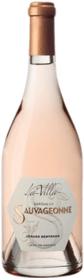43,95 € Envío gratis | Vino Rosado Gérard Bertrand Château La Sauvageonne La Villa I.G.P. Vin de Pays Languedoc Languedoc Francia Garnacha, Monastrell, Viognier, Vermentino 75 cl