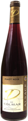13,95 € Envio grátis | Vinho Tinto Ville de Colmar Jovem A.O.C. Alsace França Pinot Noir 75 cl