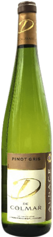 17,95 € 免费送货 | 白葡萄酒 Ville de Colmar 年轻的 A.O.C. Alsace 法国 Pinot Gris — 灰皮诺 75 cl