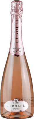 4,95 € Kostenloser Versand | Rosé Sekt Losito & Guarini Lebollé Rosado Trocken Italien Pinot Schwarz Flasche 75 cl