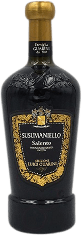 10,95 € Spedizione Gratuita | Vino rosso Losito & Guarini Crianza I.G.T. Salento Italia Susumaniello Bottiglia 75 cl