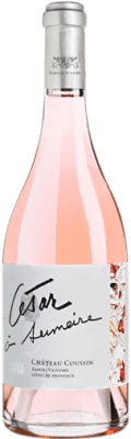 22,95 € Free Shipping | Rosé wine Château Coussin César à Sumeire Rosado Young A.O.C. Côtes de Provence Provence France Syrah, Grenache Bottle 75 cl