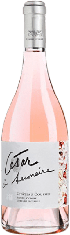 22,95 € Kostenloser Versand | Rosé-Wein Château Coussin César à Sumeire Rosado Jung A.O.C. Côtes de Provence Provence Frankreich Syrah, Grenache Flasche 75 cl