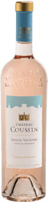 14,95 € Envío gratis | Vino Rosado Château Coussin Joven A.O.C. Côtes de Provence Provence Francia Syrah, Garnacha 75 cl
