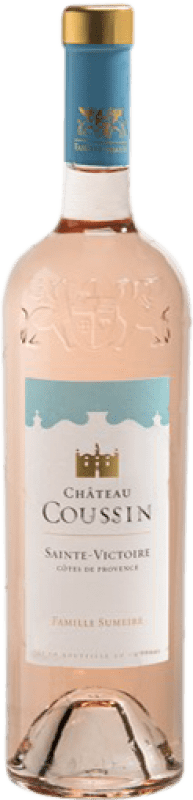 16,95 € Kostenloser Versand | Rosé-Wein Château Coussin Rosado Jung A.O.C. Côtes de Provence Provence Frankreich Syrah, Grenache Flasche 75 cl