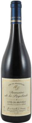 12,95 € Envío gratis | Vino tinto La Poyebade Côte de Broully Crianza A.O.C. Beaujolais Beaujolais Francia Gamay Botella 75 cl