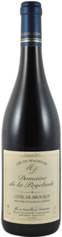 13,95 € 免费送货 | 红酒 Domaine de La Poyebade Côte de Broully 岁 A.O.C. Beaujolais 博若莱 法国 Gamay 瓶子 75 cl