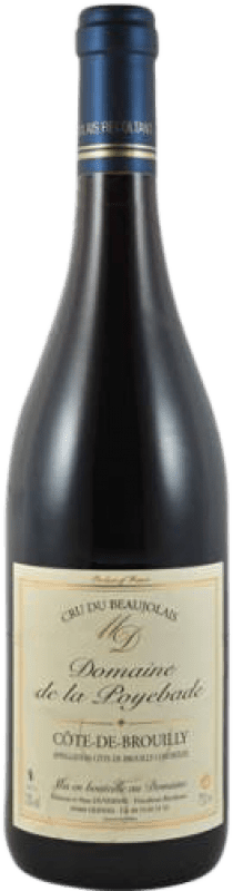 13,95 € Free Shipping | Red wine Domaine de La Poyebade Côte de Broully Aged A.O.C. Beaujolais Beaujolais France Gamay Bottle 75 cl