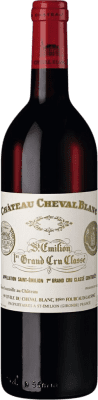 1 596,95 € Envio grátis | Vinho tinto Château Cheval Blanc A.O.C. Saint-Émilion Bordeaux França Merlot, Cabernet Franc Garrafa 75 cl