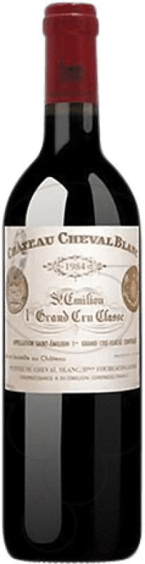 1 526,95 € Envio grátis | Vinho tinto Château Cheval Blanc A.O.C. Saint-Émilion Bordeaux França Merlot, Cabernet Franc Garrafa 75 cl